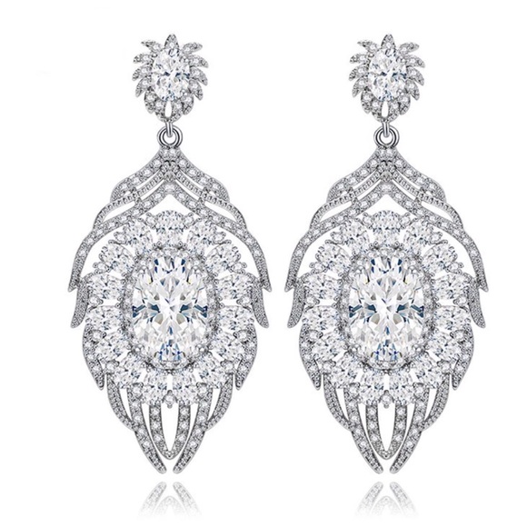 Jewelry - Swarovski Crystals Elani Statement Earrings